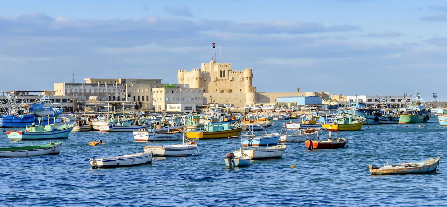 La citadelle de Qaitbay - Alexandrie - Égypte