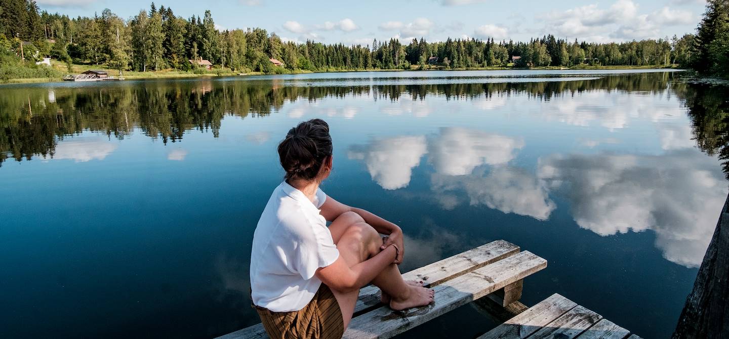 Lac à Bjursas - Comté de Dalécarlie - Suède