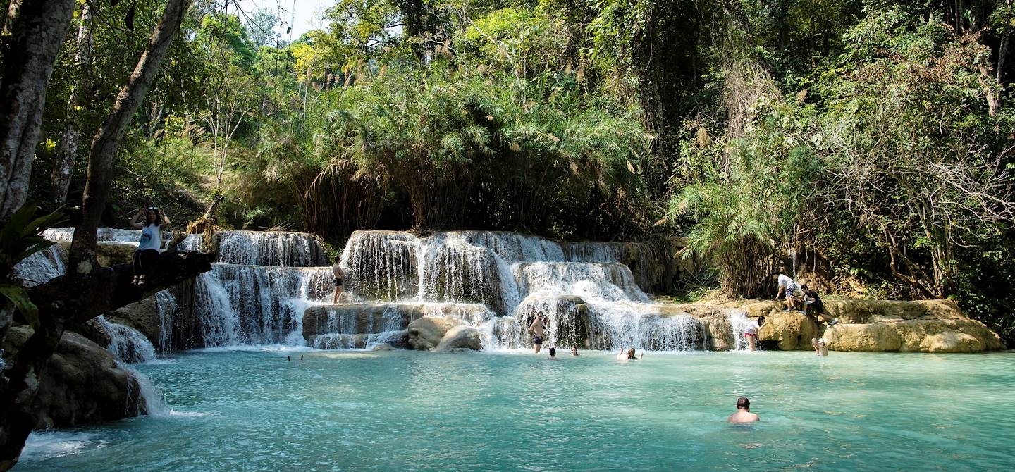 Les chutes de Kuang Si - Laos