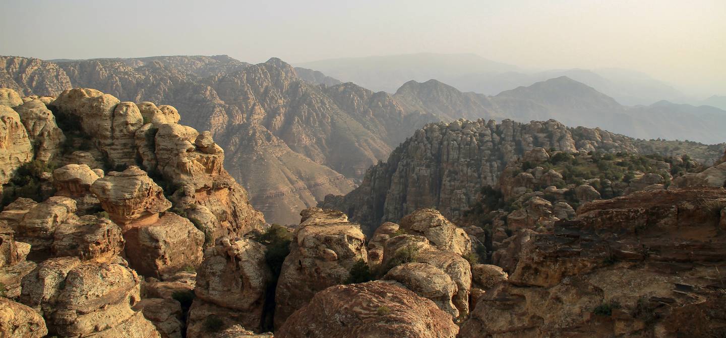 Randonnée sur le Wadi Dana Trail - Dana - Jordanie