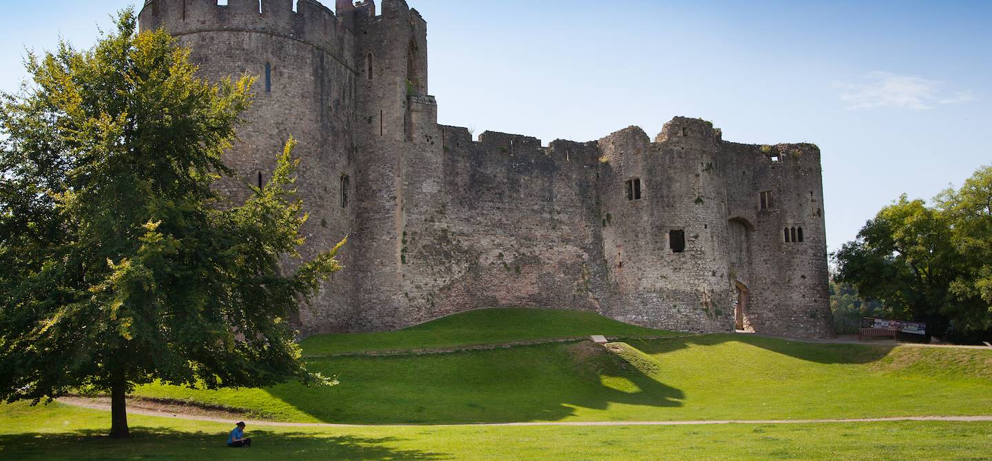 Le château de Chepstow - Comté du Monmouthshire - Pays de Galles