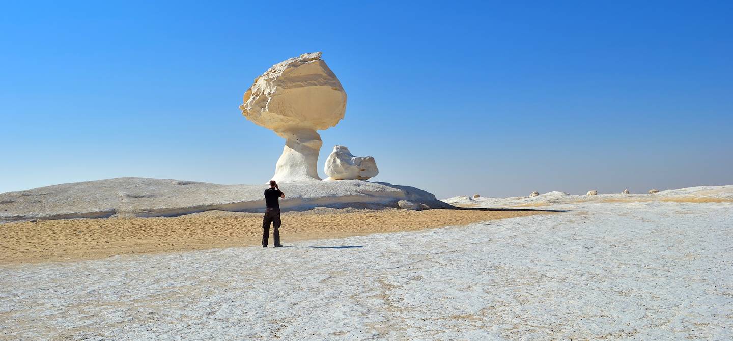 Désert blanc - Oasis d'Al-Farafra - Egypte