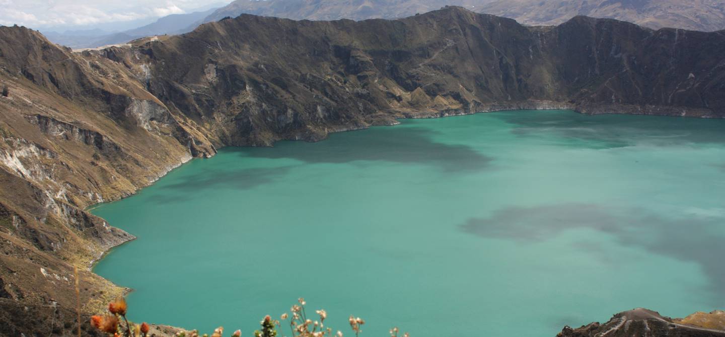 Lac de cratère du Quilotoa - Equateur