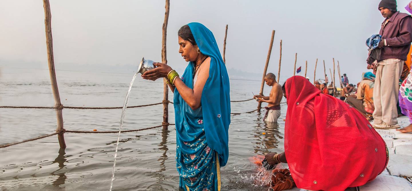 Rassemblkement religieux à Allahabad - Uttar Pradesh - Inde