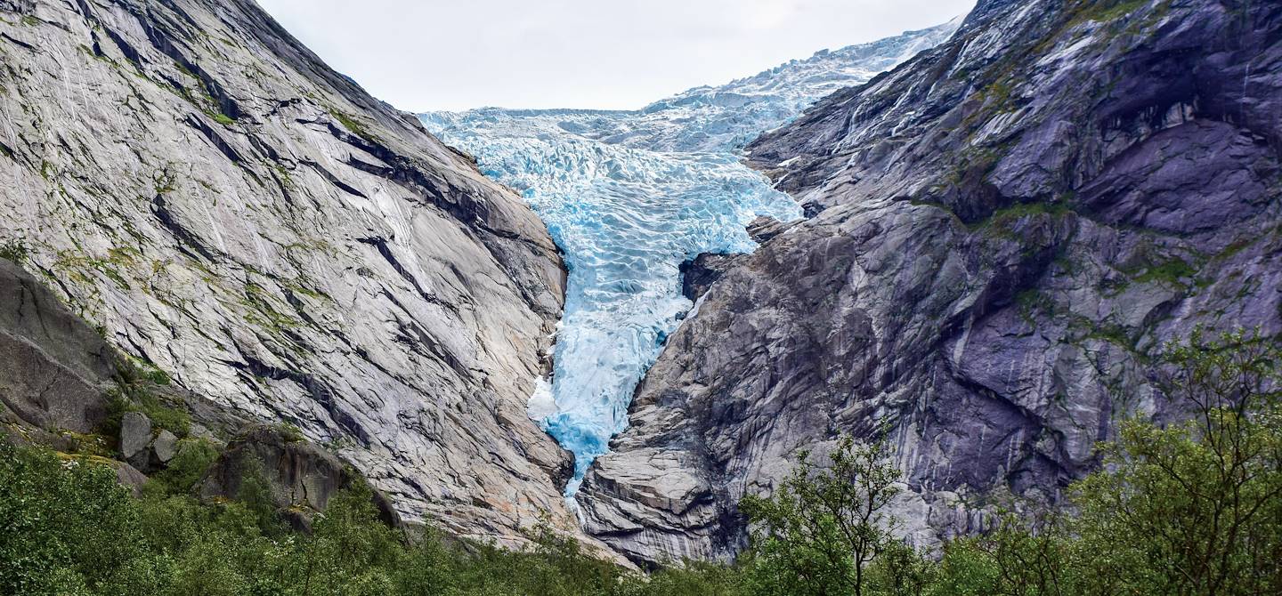 Glacier de Briksdal - Parc national de Jostedalbreen - Norvège