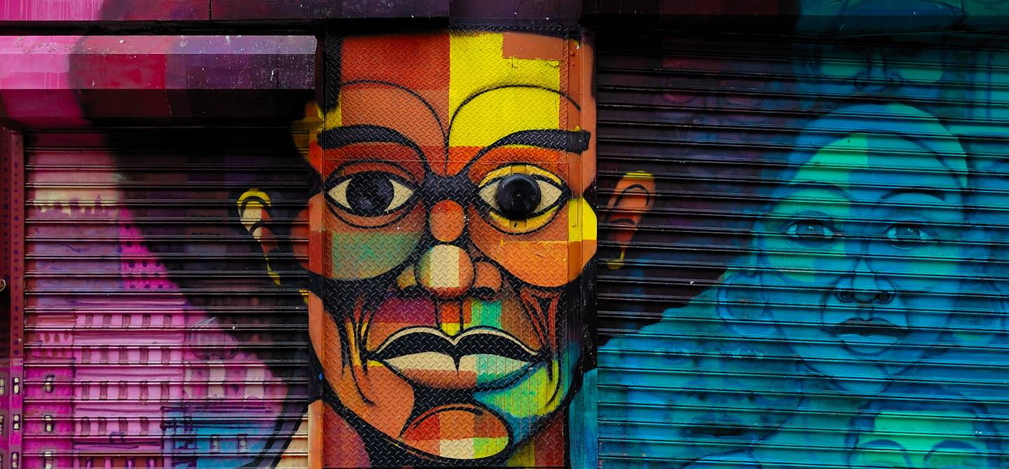 Graffiti - Harlem - Manhattan - Etats-UNis