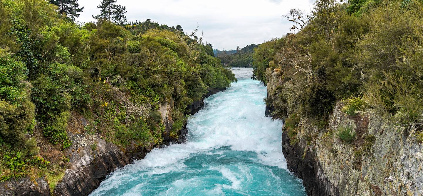 Huka Falls - île du Nord - Nouvelle-Zélande