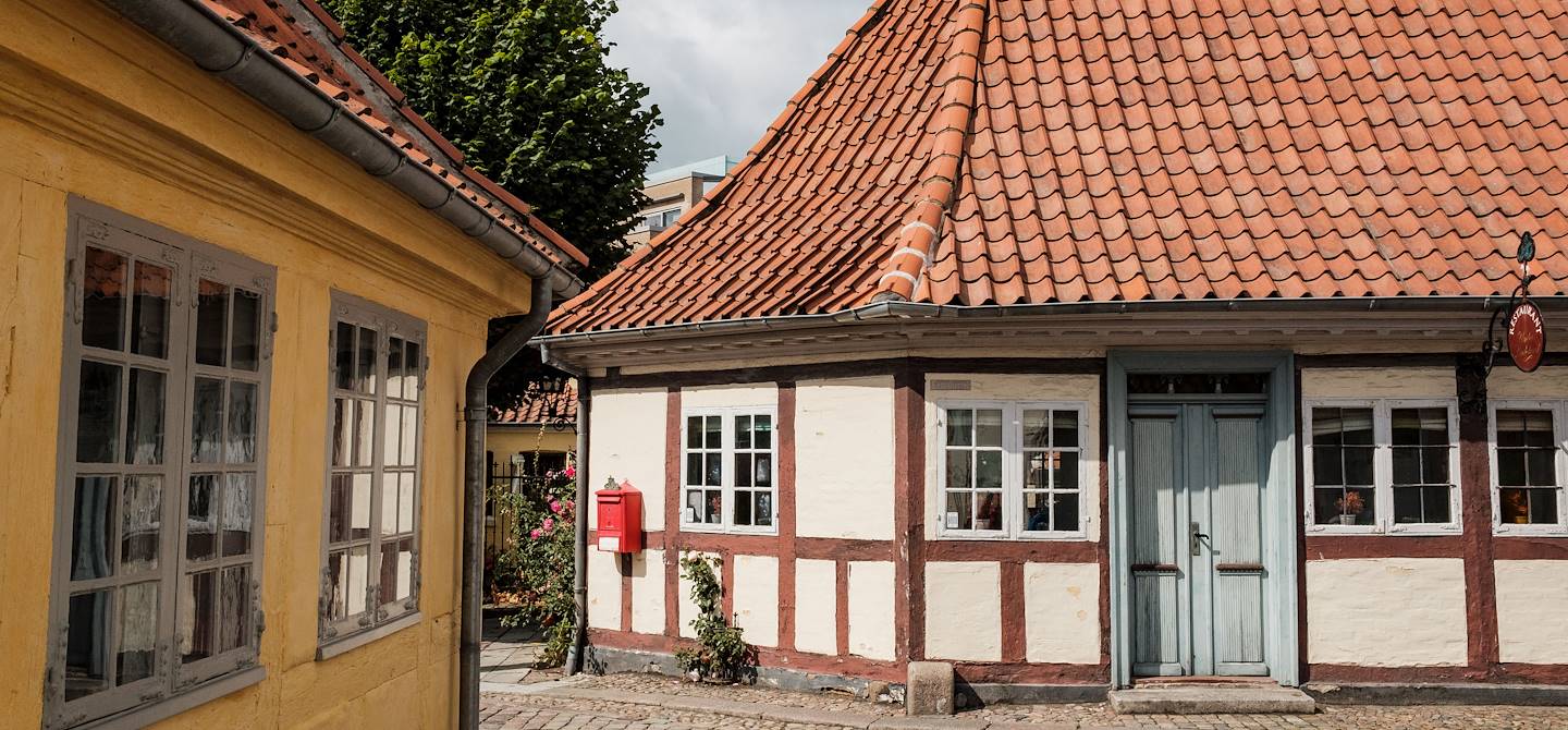 Maison à colombages à Odense - Danemark