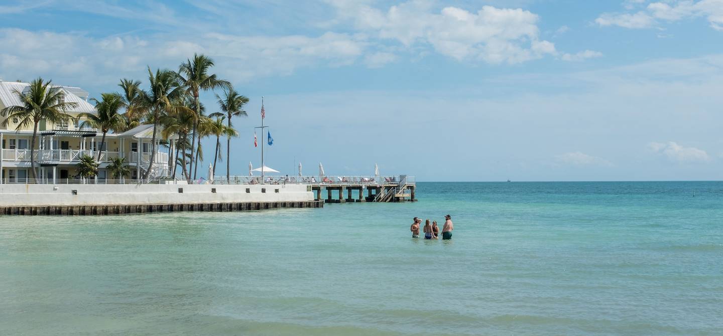 Baignade à Key West - Floride - Etats-Unis