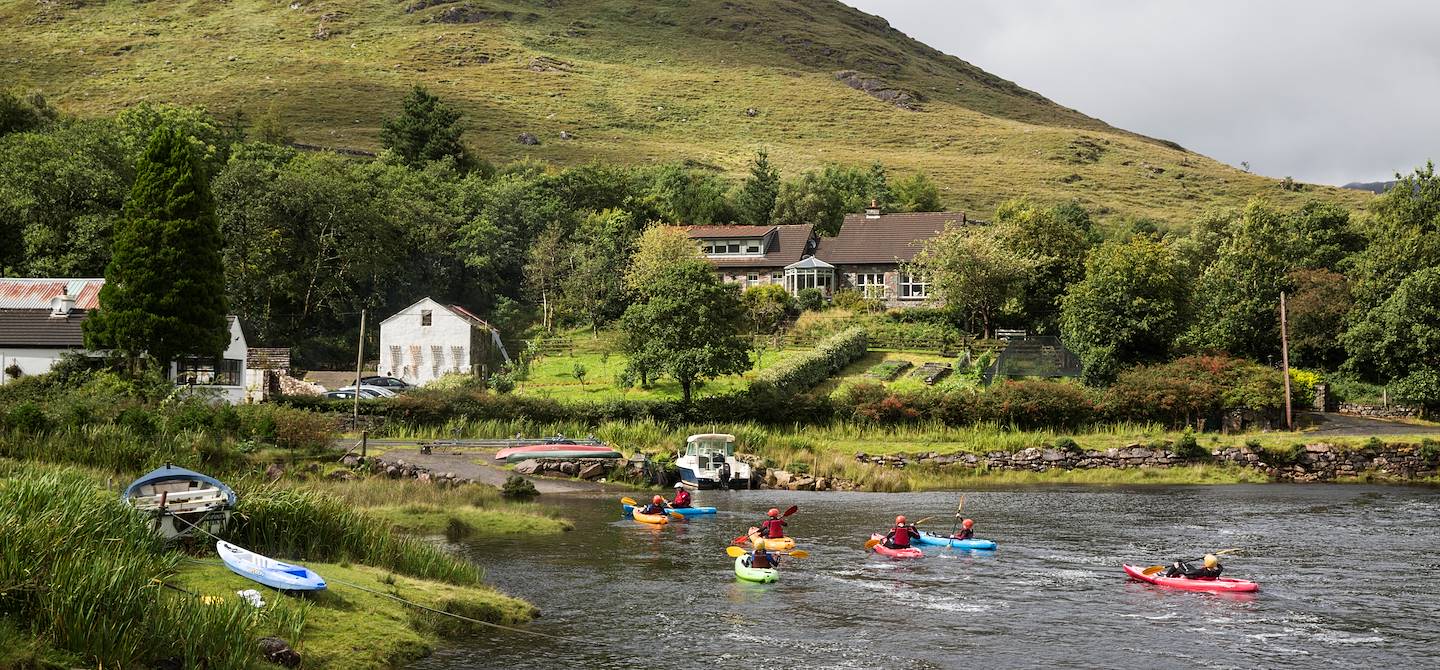 Balade en kayak dans le Killary Fjord - Delphi - Fjord de Killary Harbour - Irlande