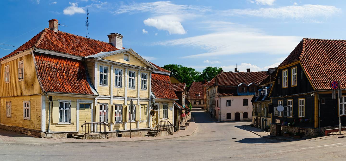 Habitat traditionnel - Kuldiga - Lettonie