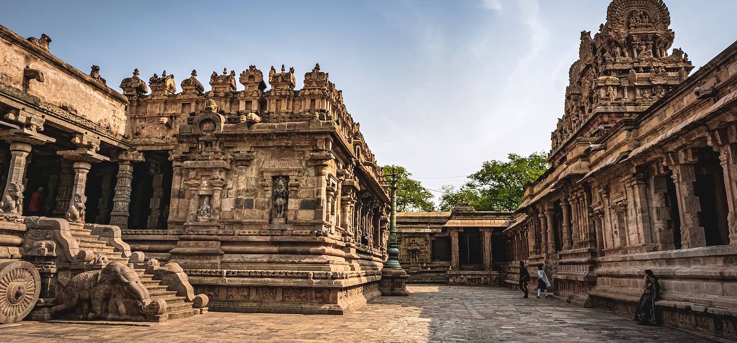 Temple d'Airavatesvara - Kumbakonam - État du Tamil Nadu - Inde