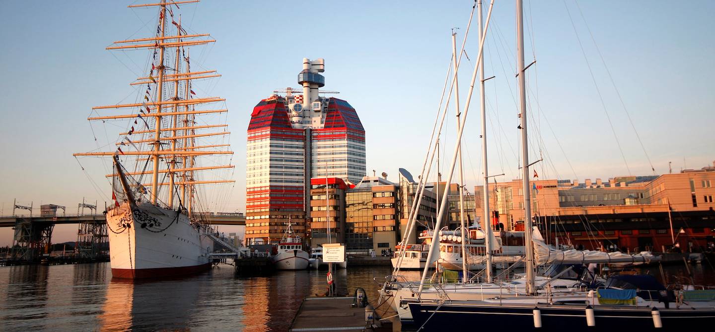 Le port de Gothenburg - Suède