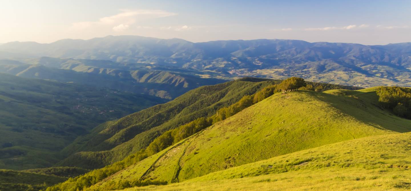 Massif montagneux du Pratomagno - Italie