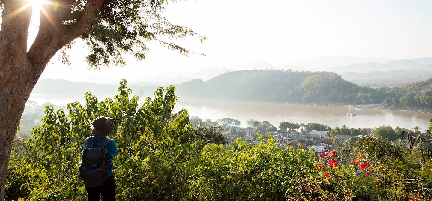 Coucher de soleil depuis le Mont Phousi - Luang Prabang - Laos