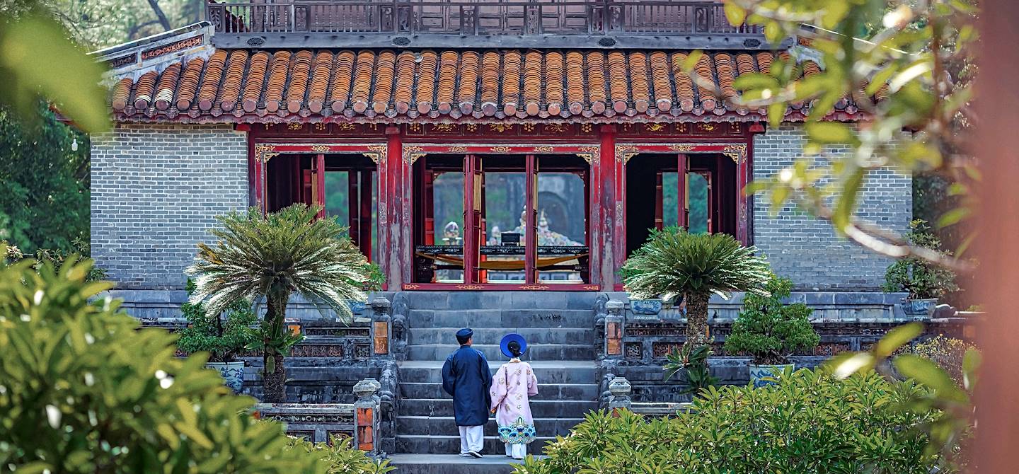 Mausolée de l'empereur Minh M?ng - Hué - Vietnam