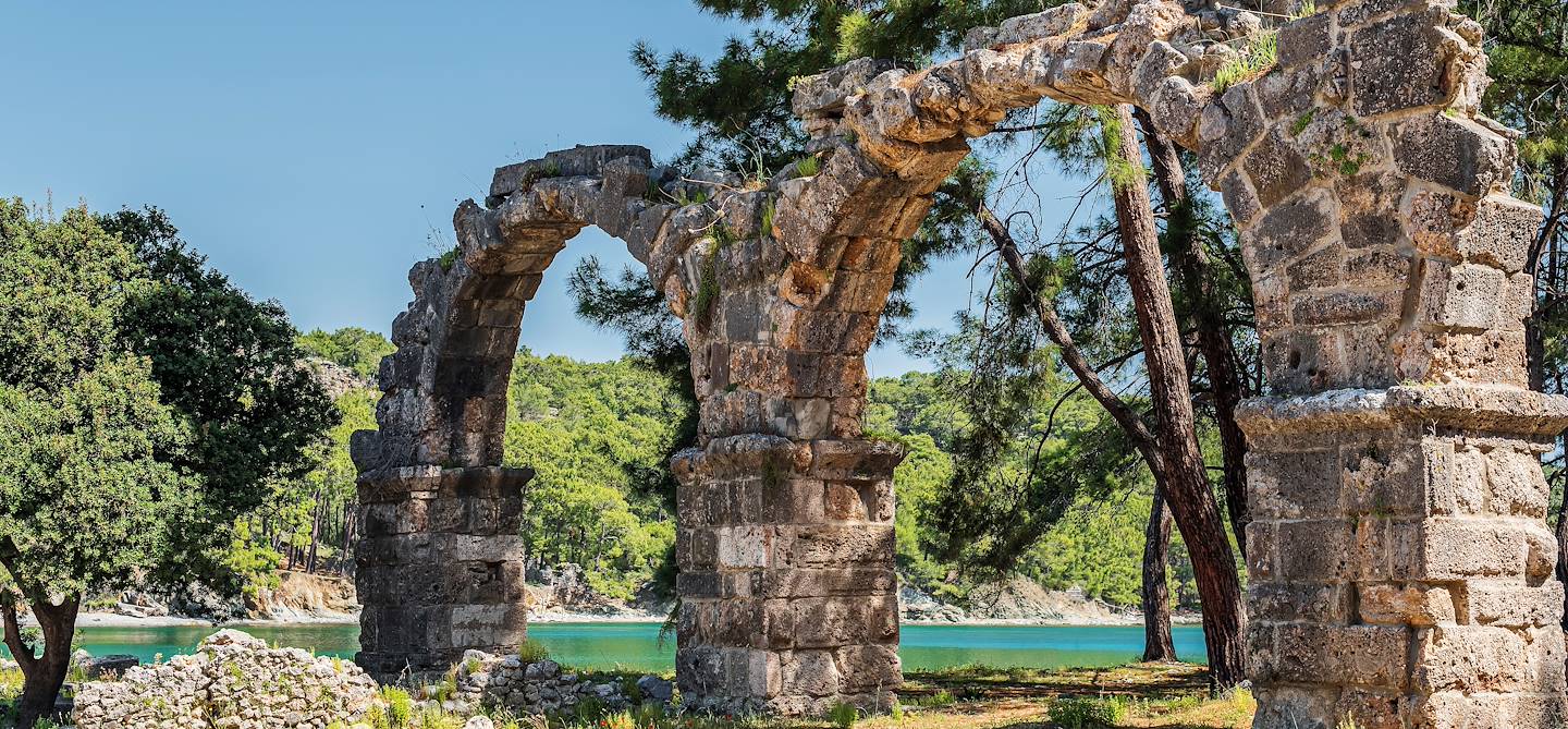 Découverte de la cité antique Phaselis - Turquie