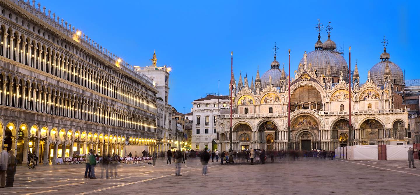 La basilique Saint-Marc et le palais des Doges - Venise - Italie