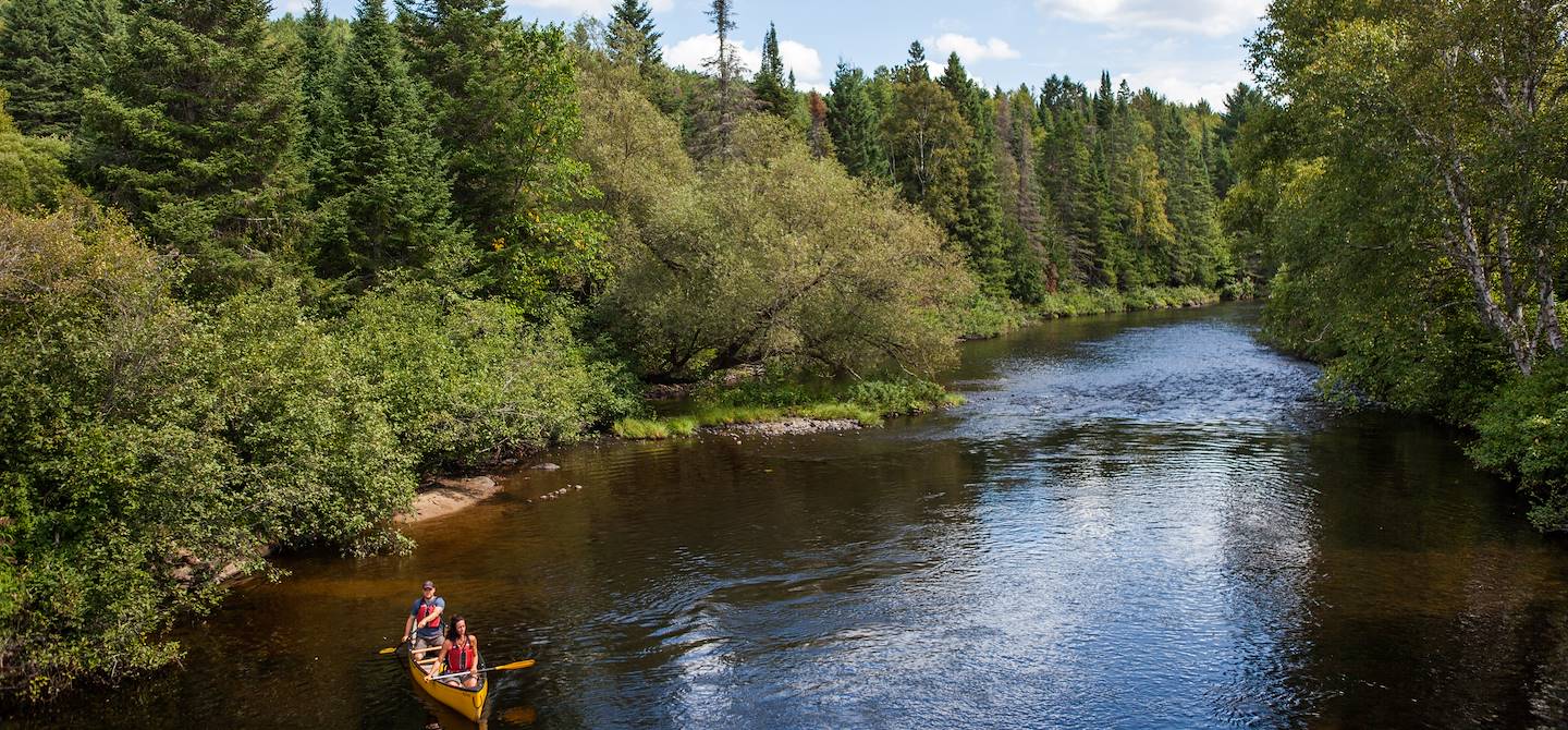 Dans les environs de Saint-Côme - Lanaudière - Québec - Canada