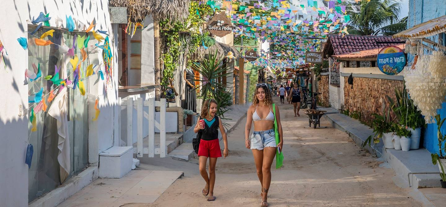 Dans les rues de Jericoacoara - Etat de Ceara - Brésil