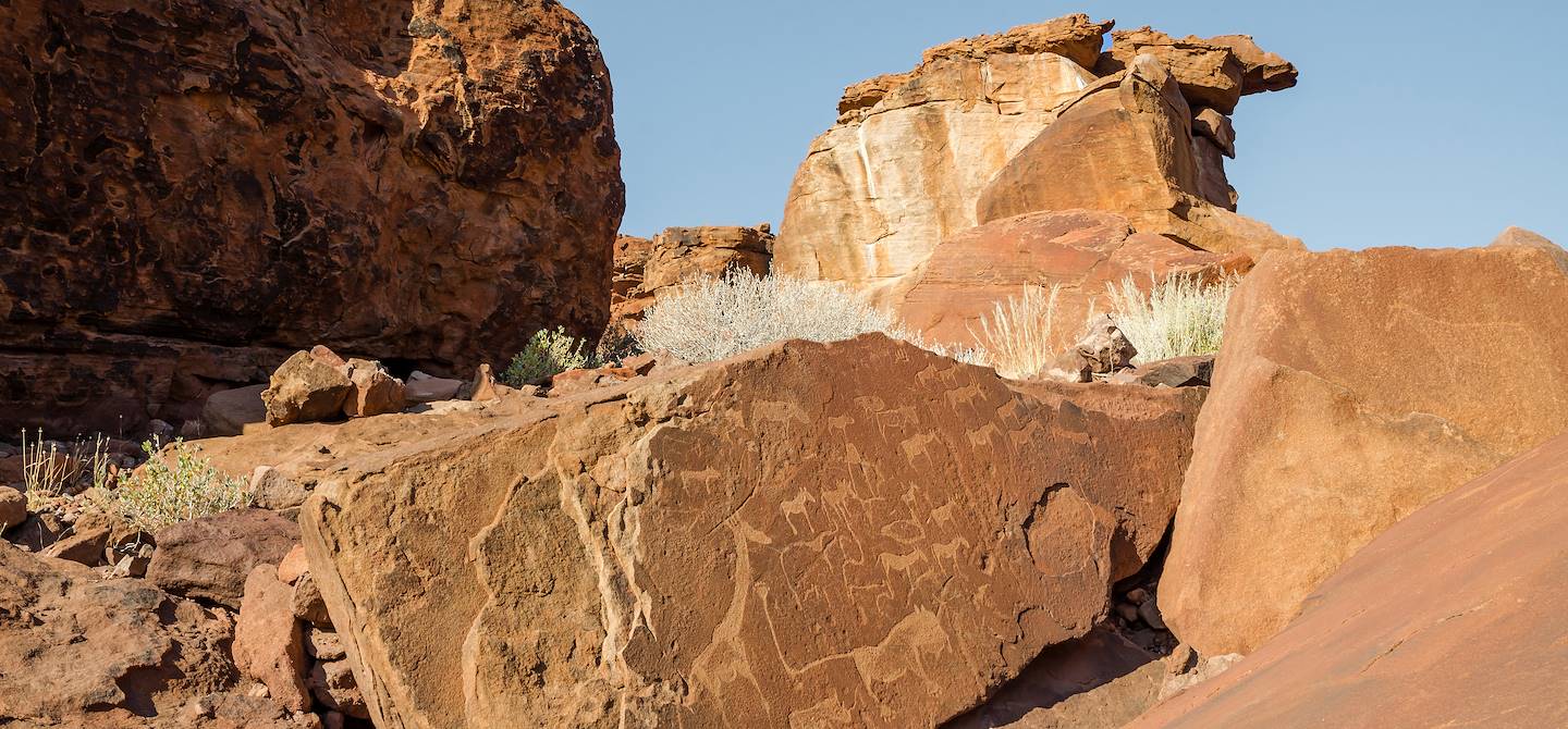 Petroglyphes - Twyfelfontein - Namibie