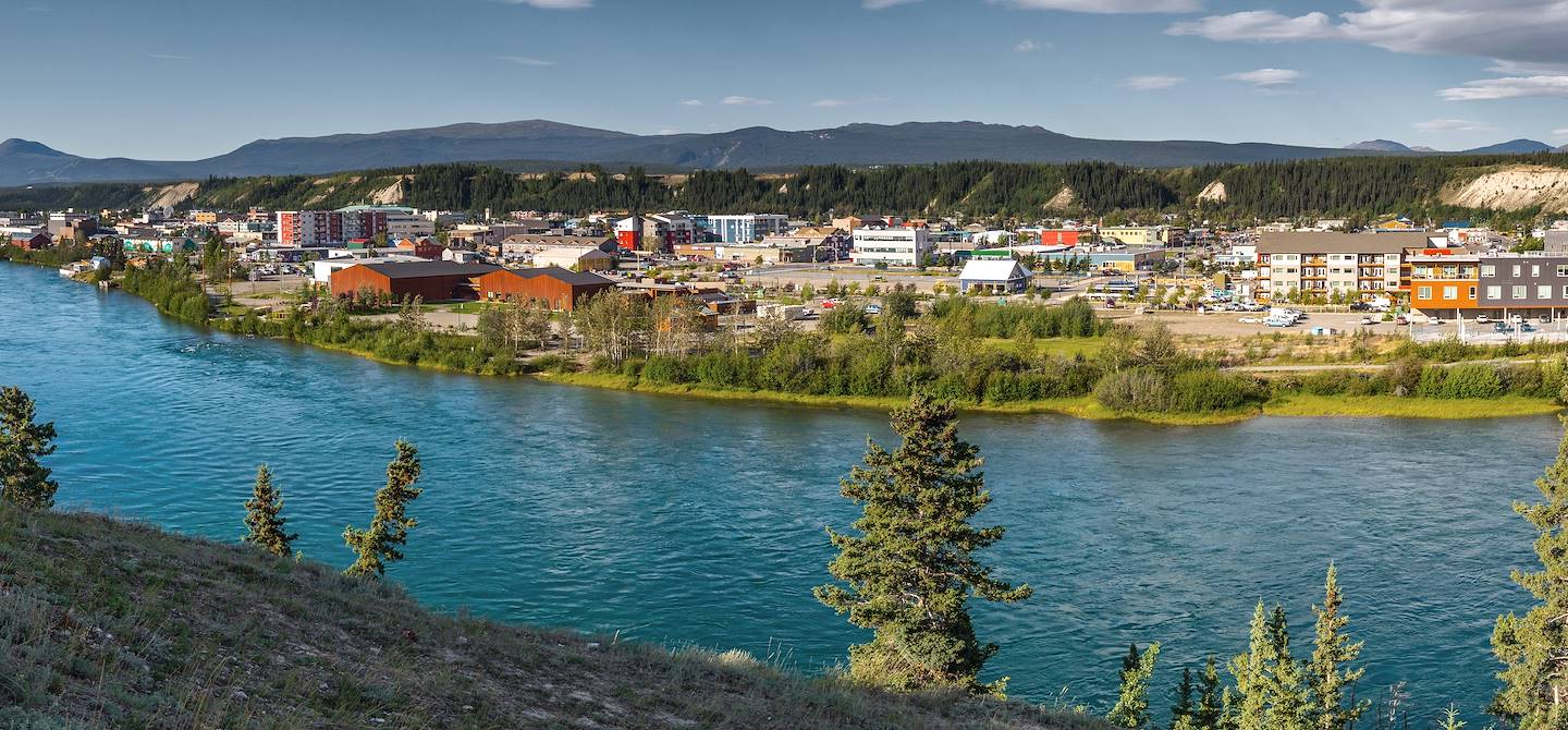 Panorama sur Whitehorse - Territoire du Yukon - Canada