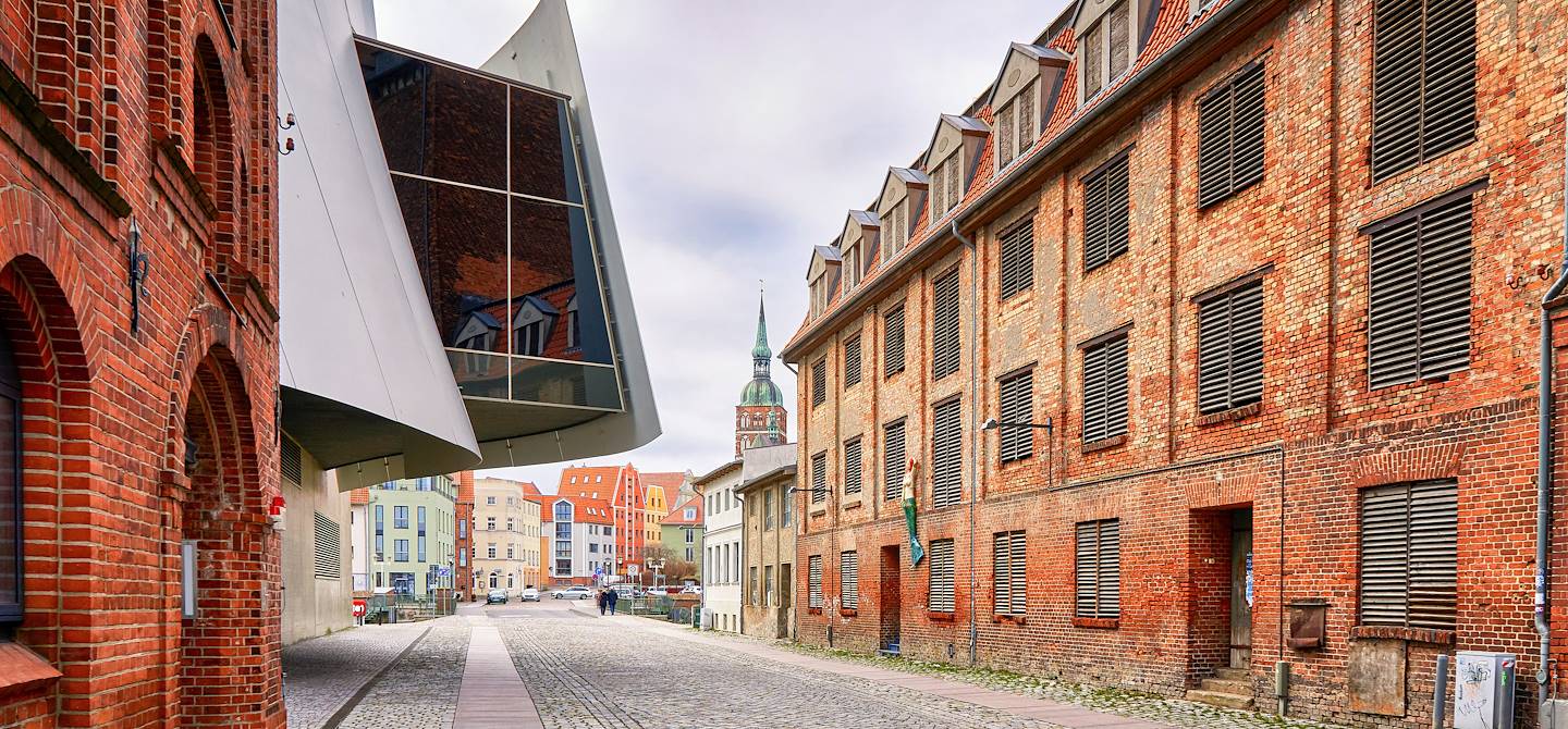 Promenade dans la vieille ville - Stralsund - Mecklembourg-Poméranie-Occidentale - Allemagne