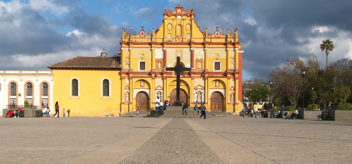 Cathédrale de San Cristobal de las Casas -  Chiapas - Mexique
