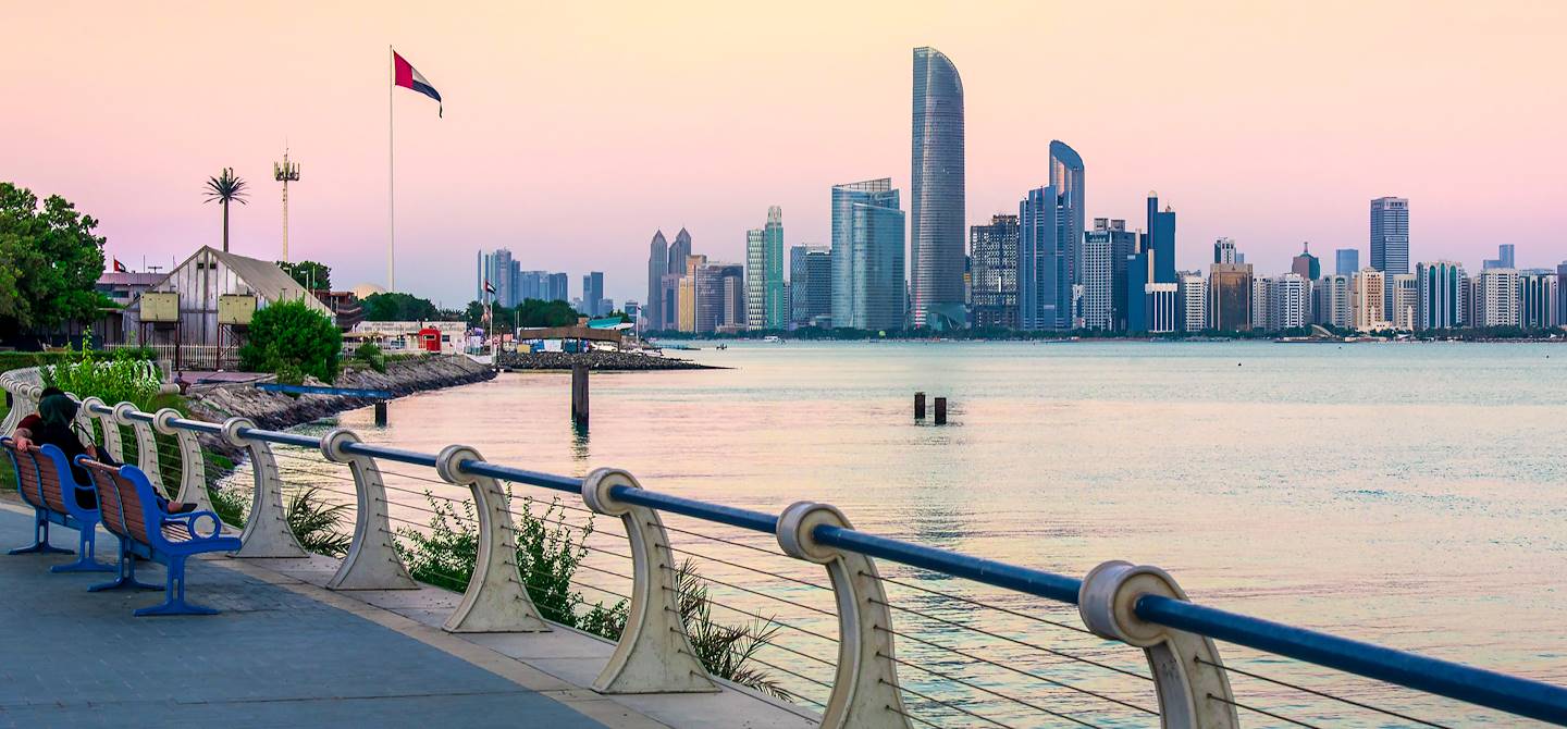 Panorama sur Abou Dhabi - Emirats Arabes Unis