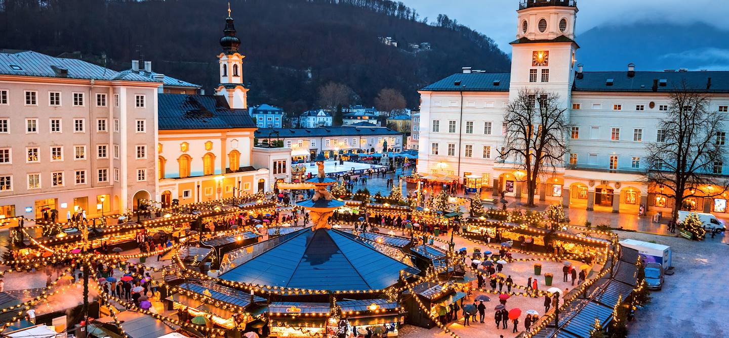 Marché de Noël à Salzbourg - Autriche