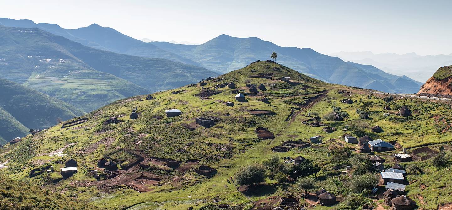 Village traditionnel - Lesotho