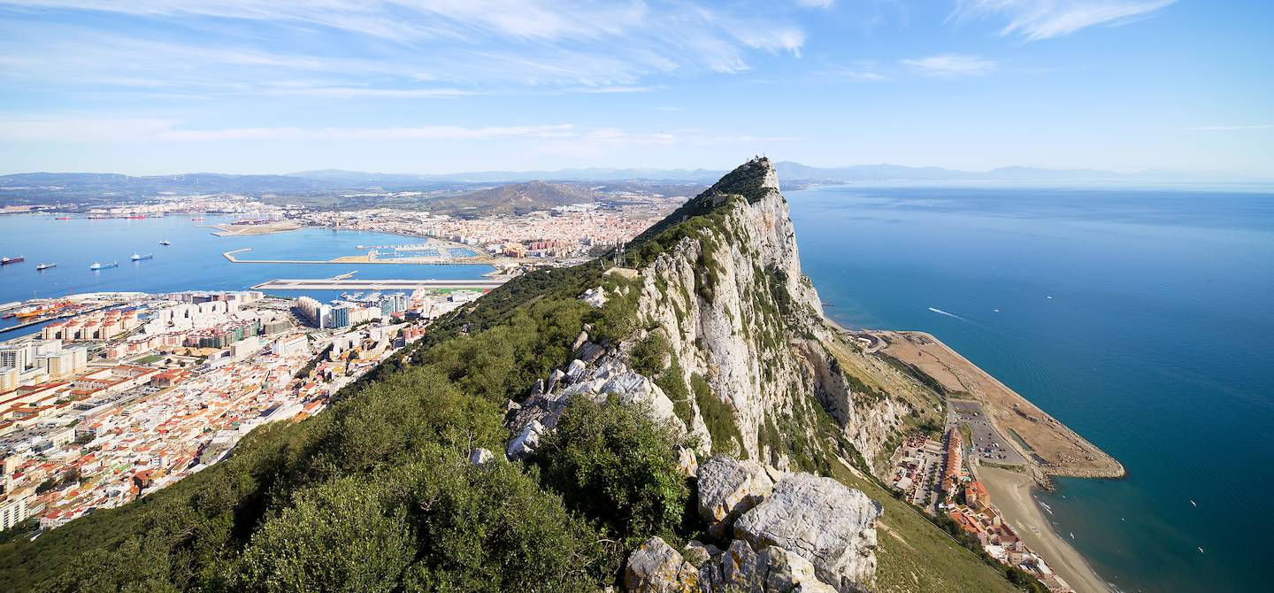 Le rocher de Gibraltar - Andalousie - Espagne