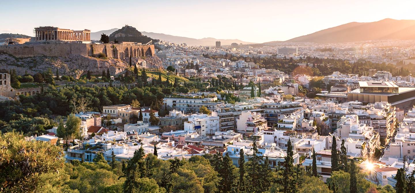 Panorama sur Athènes - Grèce