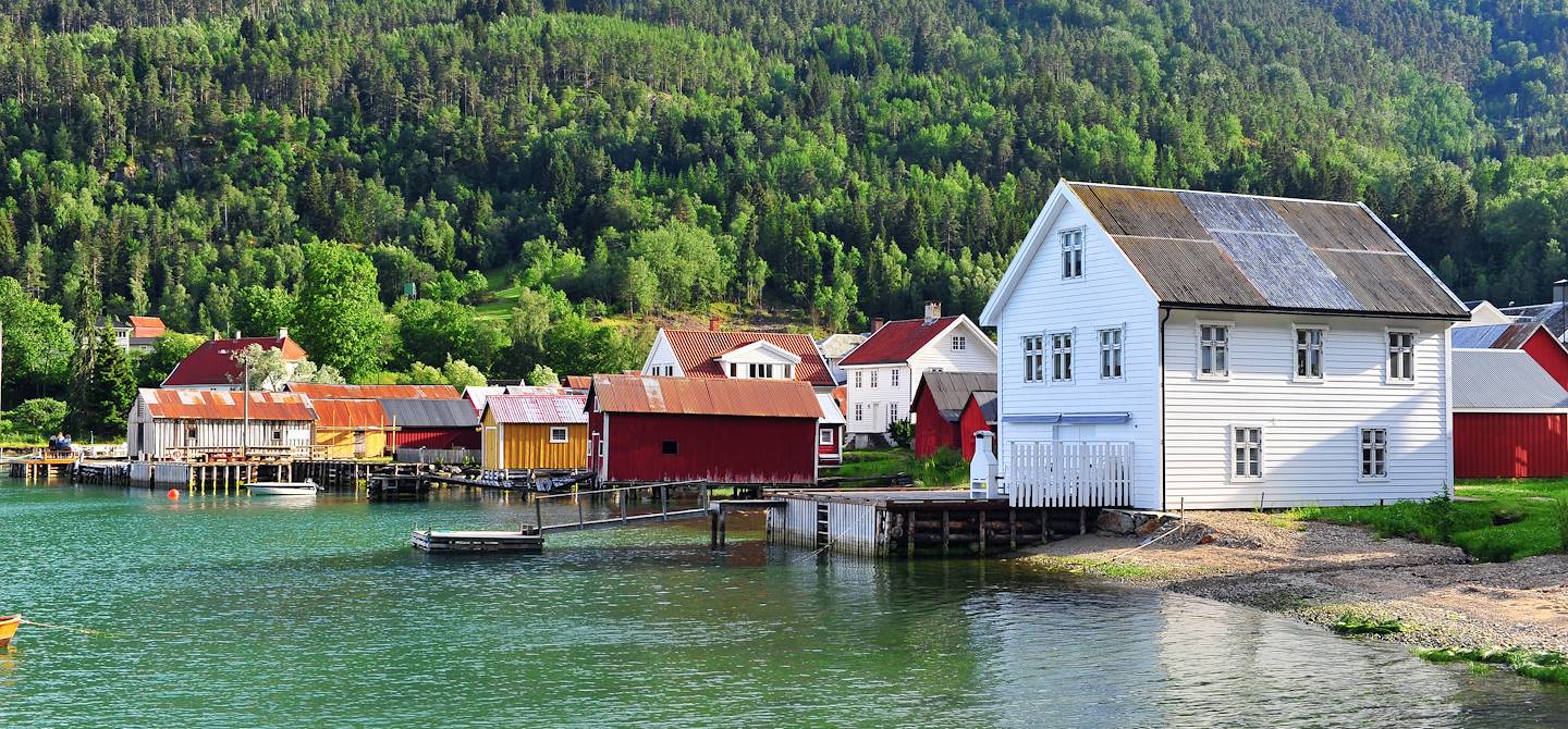 Village de Solvorn - Norvège