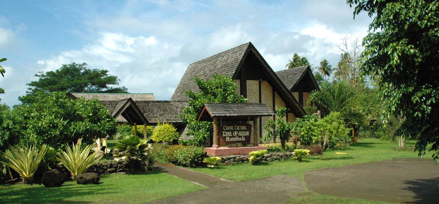 Centre culturel Paul Gauguin à Atuona - Île de Hiva Oa - Polynésie française