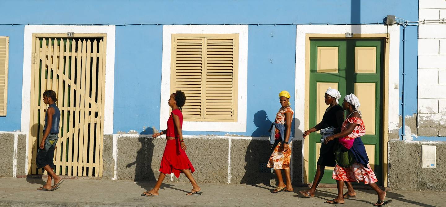Dans les rues de Mindelo - Île de Sao Vicente - Cap Vert 