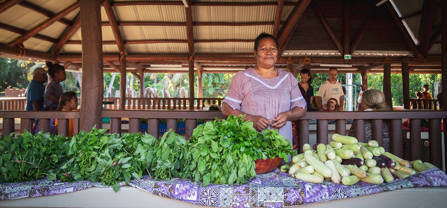 Marché de Vao - Île des Pins - Nouvelle Calédonie