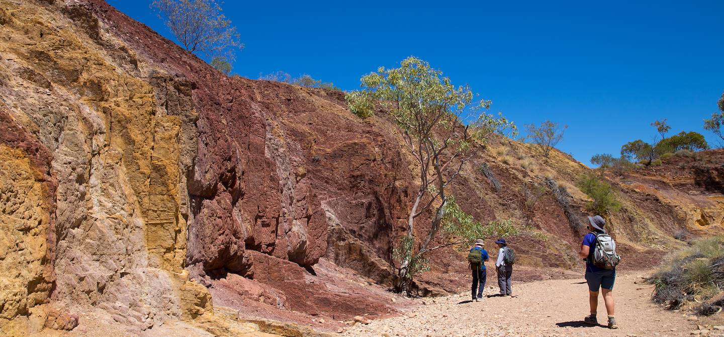 Ochre Pits - Larapinta Trail - Australie