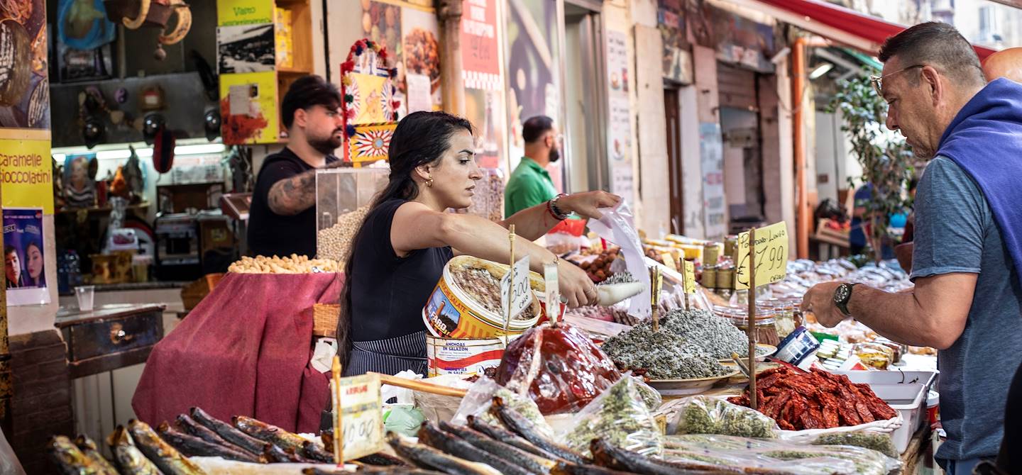 Marché de Ballaro - Palerme - Sicile - Italie