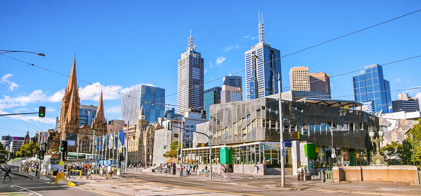 Federation Square - Melbourne - Etat de Victoria - Australie