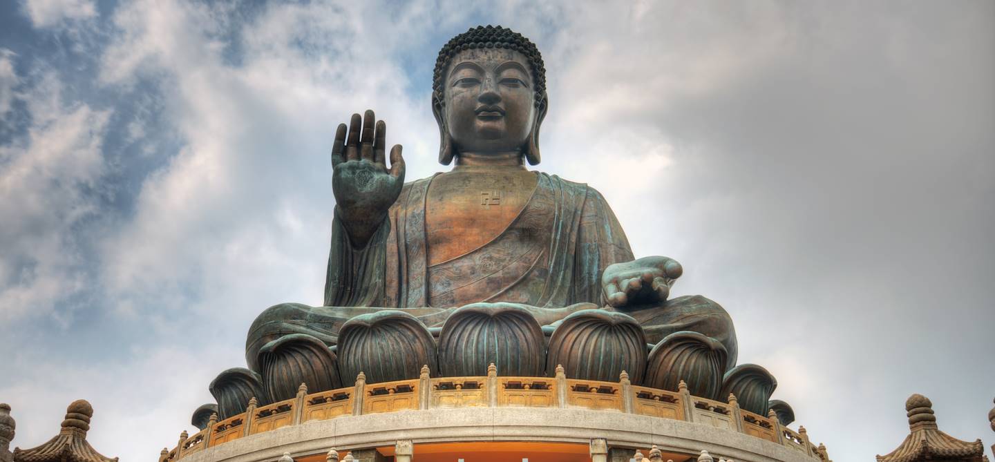 Bouddha Thian Tan - île de Lantau - Hong Kong - Chine