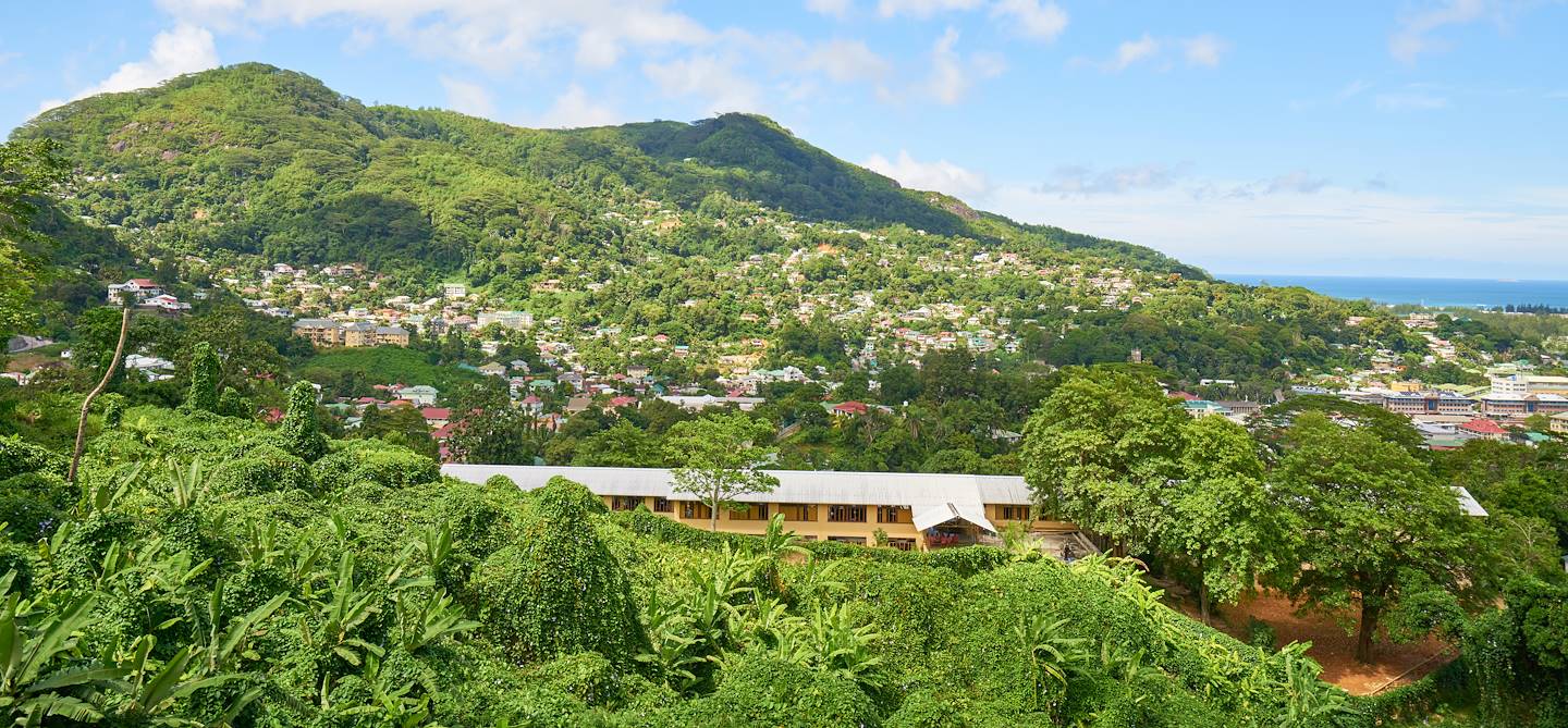 Vue générale - Victoria - Mahé - Seychelles