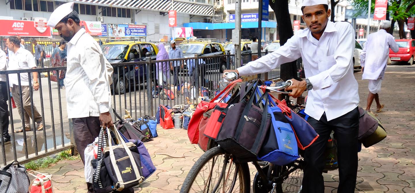 Dabbawalla à Bombay - Inde