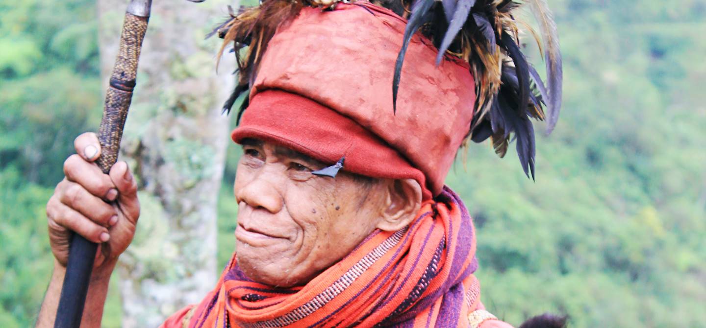 Homme de l'éthnie Ifugao - Région administrative de la Cordillère - Philippines