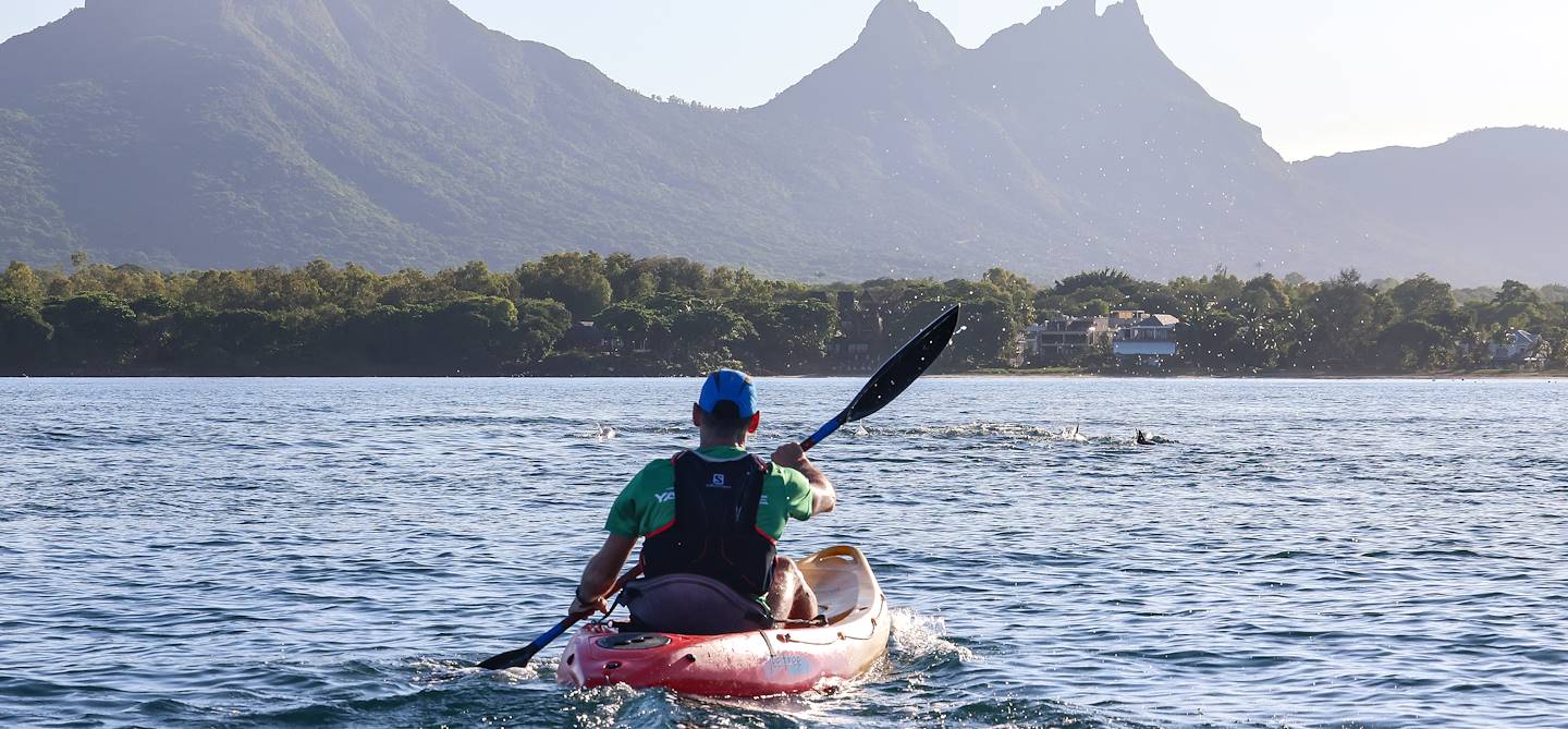 La rivière Tamarin, en kayak - Tamarin - Rivière Noire - Île Maurice