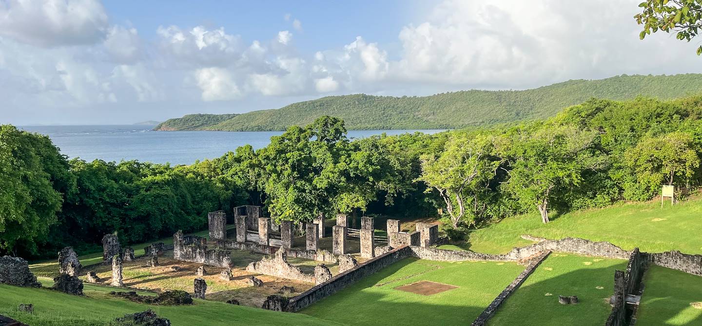 Ruines du château Dubuc - Presqu'île de la Caravelle - Martinique