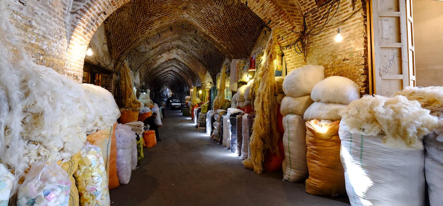 Dans le bazar de Tabriz - Province de l'Azerbaïdjan oriental - Iran