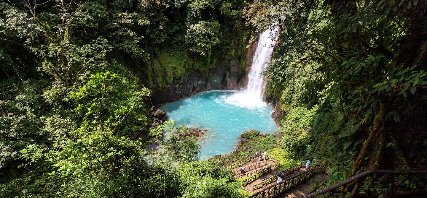 Cascade dans les environs de Puerto Viejo de Sarapiqui - Province d'Heredia - Costa Rica