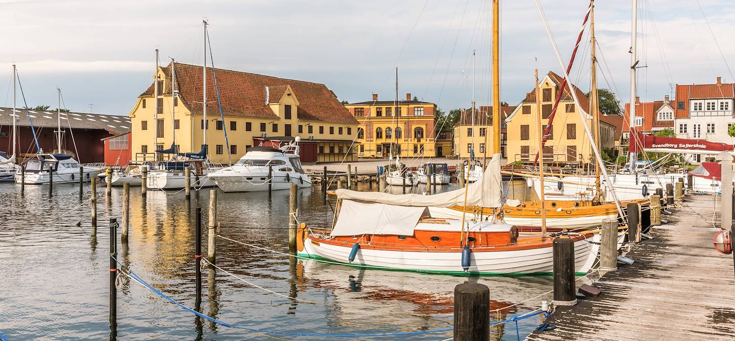 Anciens voiliers dans le port - Svendborg - Danemark