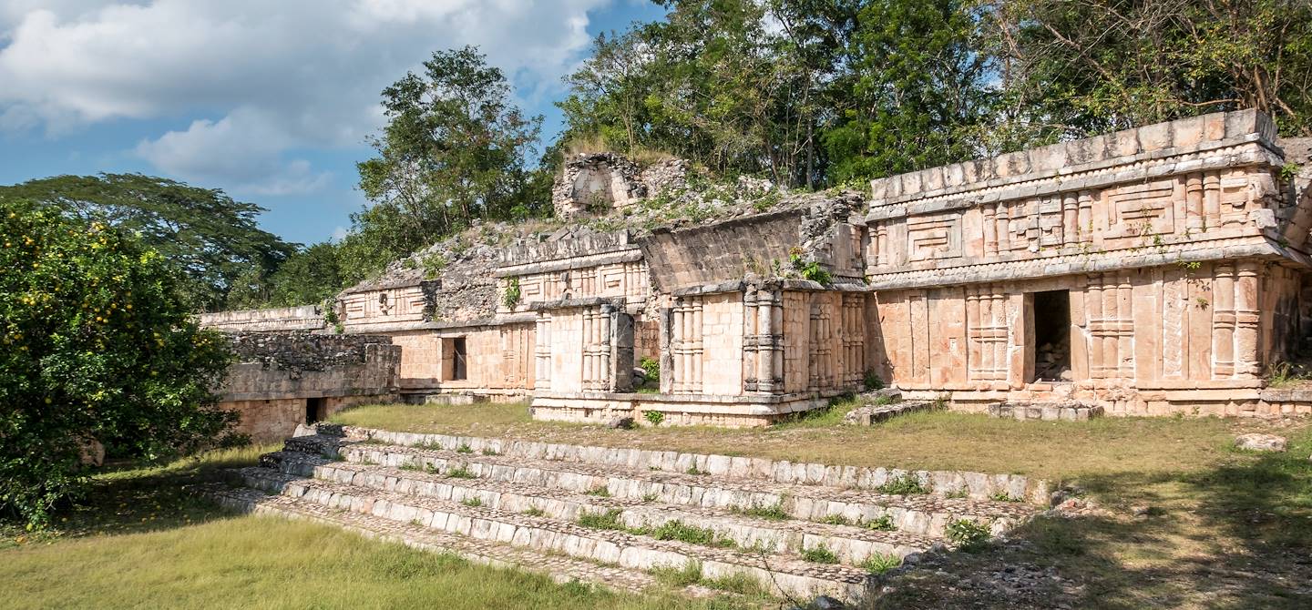 Ruines mayas sur la Ruta Puuc - Yucatan - Mexique